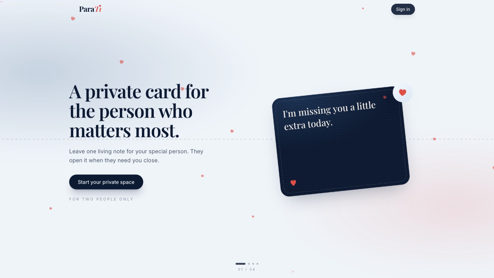 ParaTi social product project by Dhruv Patel
